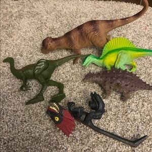 Colorful Dinosaur Toy Set bundle